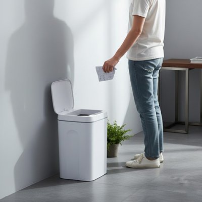 Poubelle automatique