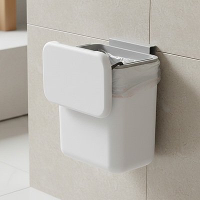 Poubelle murale nettoyage simple