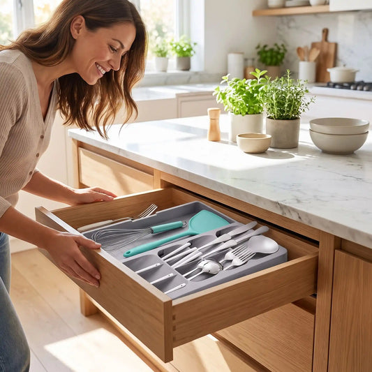 Organisateur tiroir cuisine | Design Incliné