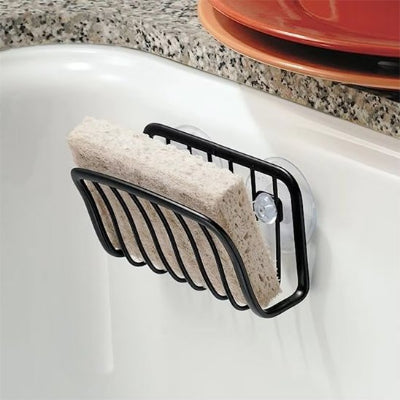 Porte éponge contenant éponge blanche 