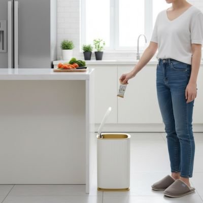 Poubelle automatique détection de mouvement