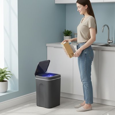 Poubelle automatique 