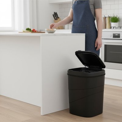 Poubelle de cuisine détecteur de présence