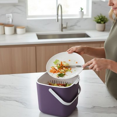 Poubelle de tri cuisine