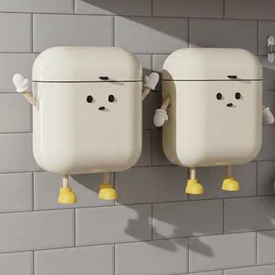 Poubelle murale​ modèle kawaii