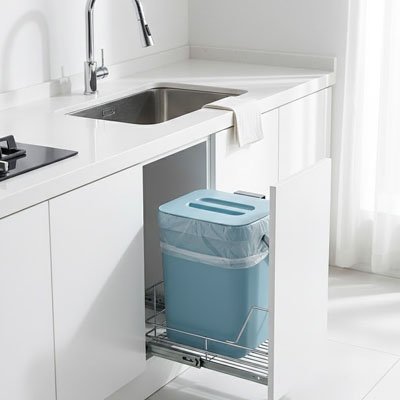 Poubelle sous évier 