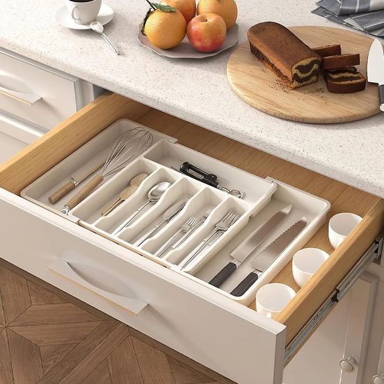 Range couvert blanc