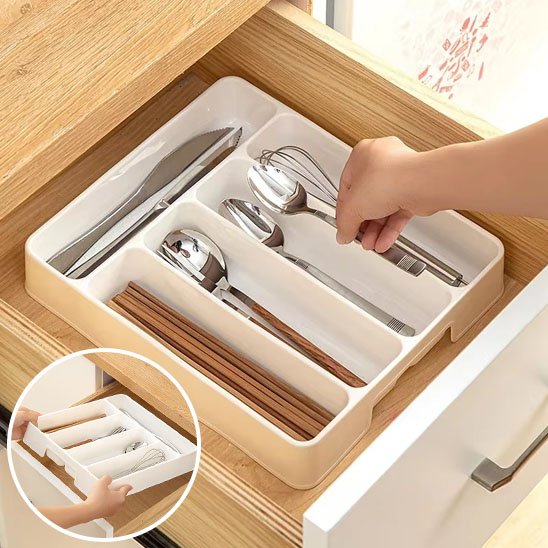 Range couverts tiroir