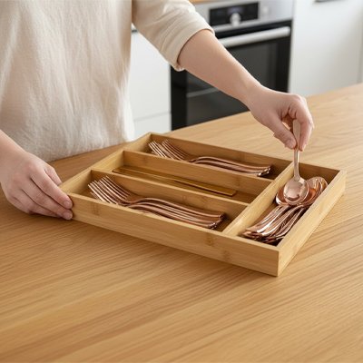 Range couverts tiroirs